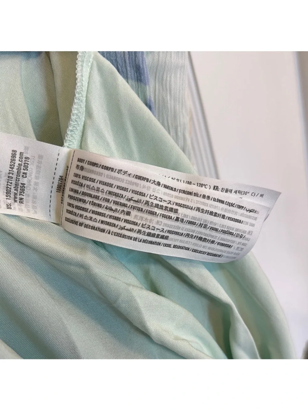 Abercrombie Mint Midi Dress